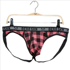 Men Swimwear Store 21 BEAR SKN - Bamboo Jockstrap - Bearbie Pink Backwoods