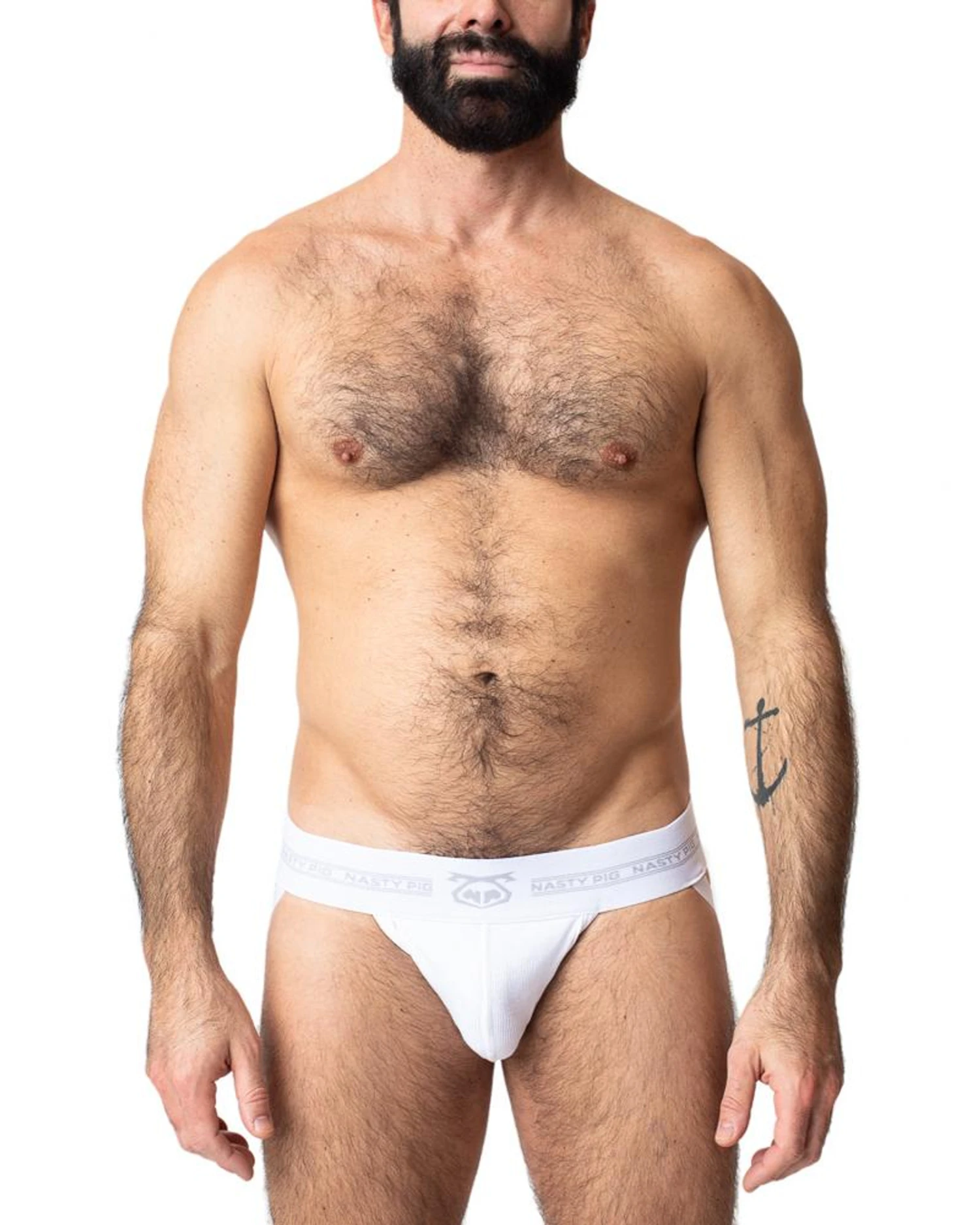 Nasty Pig Core Jockstrap - White 1 Nasty Pig Core Jockstrap - White