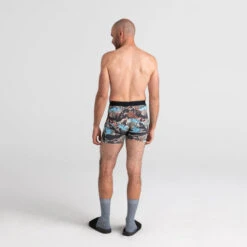 SAXX Quest 2.0 Black Mountainscape MOB 9 SAXX Quest 2.0 Black Mountainscape MOB -Men Swimwear Store SAXX Quest 2.0 MOD Blk Mountain 59537 underU4men3 16461.1651263585